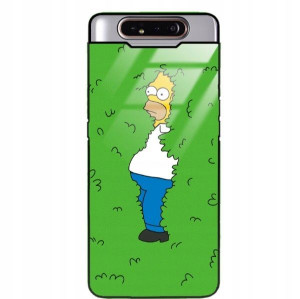 Etui Glass Do SAMSUNG A80 Bajki Kreskówki Wzory