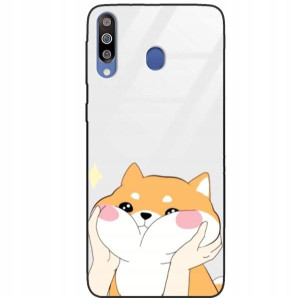 Etui Glass Do SAMSUNG M30 Obudowa Modne Mix Wzorów