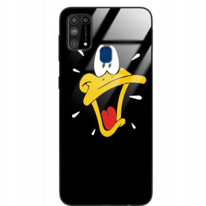 Etui Glass Do SAMSUNG M31 Bajki Kreskówki Wzory