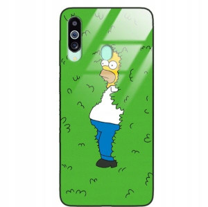 Etui Glass Do SAMSUNG M40 Bajki Kreskówki Wzory