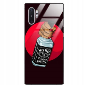 Etui Glass Do SAMSUNG NOTE 10 PLUS Bajkowe Wzory