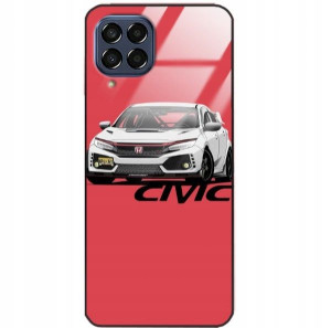 Etui Glass Do SAMSUNG-GALAXY M53 5G Męskie Wzory