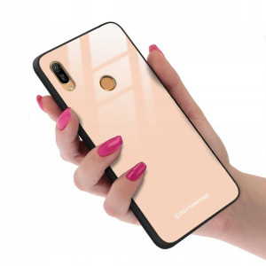Etui GLASS do HUAWEI Y6 PRIME 2019 NUDE Wzory