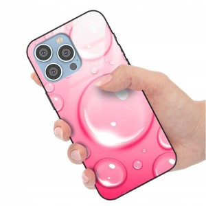 Etui Glass Do Iphone 14 Pro Max Pastelowe Wzory