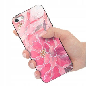 ETUI GLASS DO IPHONE 5 Cukierkowe PASTELOWE Wzory