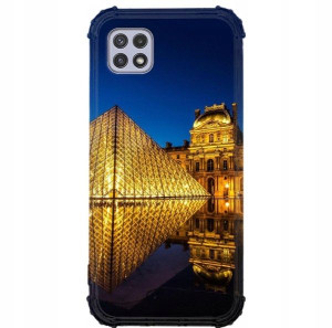 Etui Anti-Shock Do SAMSUNG A22 5G Podróże Wzory