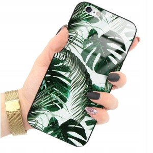 ETUI GLASS do IPHONE 6 Kwiaty Damskie Topowe Wzory