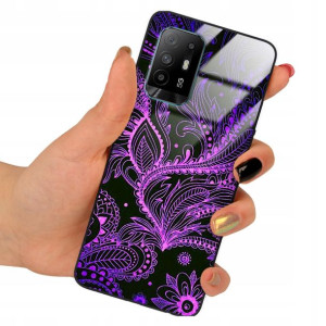 Etui Glass do OPPO A94 4G Case Modne Paterny Wzory