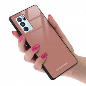 Etui GLASS do OPPO RENO 6 PRO NUDE Modne Wzory