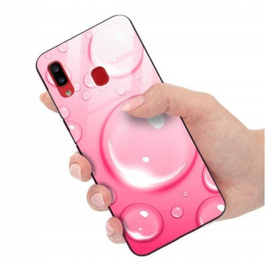 Etui Glass Do Samsung A20 Sweet Pastelowe Wzory