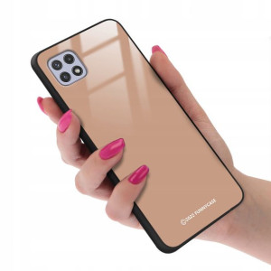 Etui GLASS do SAMSUNG A22 5G Case NUDE Modne Wzory