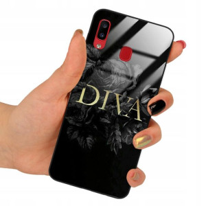 Etui Glass do SAMSUNG A30 Case Modne Paterny Wzory