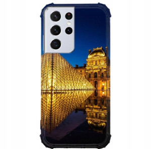 Etui Antishock Do SAMSUNG S21 ULTRA 5G Świat Wzory