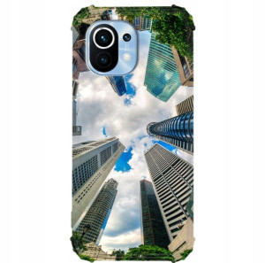 Etui Antishock Do XIAOMI MI 11 Podróże Świat Wzory