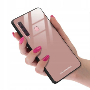 Etui GLASS do SAMSUNG A9 2018 NUDE Modne Wzory