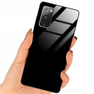 Etui Black Case Glass Do SAMSUNG S20 FE 5G Obudowa