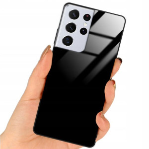 Etui Black Case Glass Do SAMSUNG S30 ULTRA Obudowa