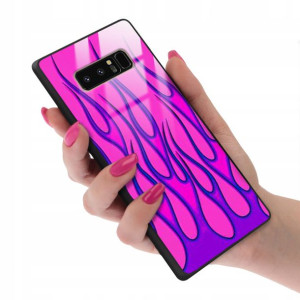 Etui Glass do SAMSUNG NOTE 8 Case Modne Top Wzory