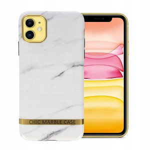 Etui Chic Marble Do Iphone 11 Biały Ochronne Case