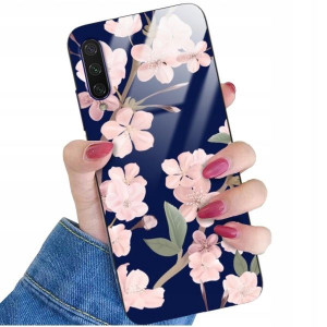 ETUI GLASS do XIAOMI CC9 Case Kwiaty Wiosna Wzory