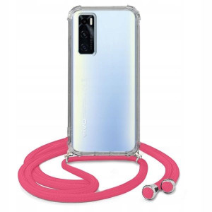 Etui Crossbody Róż Do VIVO Y70 2020 Case Sznurek