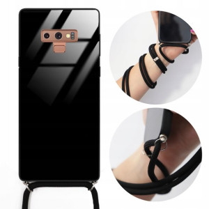 Etui CROSSGLAM do SAMSUNG NOTE 9 Czarny Sznurek