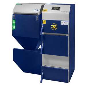 Kocioł Zębiec Koral 22 Kw - Prawy (czopuch T/g)