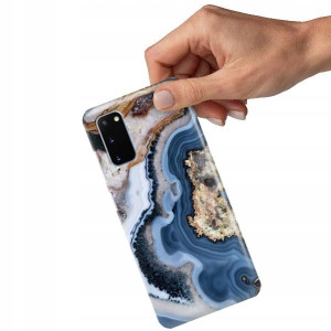 ETUI GRUBE 2MM do SAMSUNG S11e Gold Pattern Wzory
