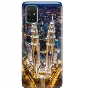 Etui Do SAMSUNG A71 Ochronne Podróże Zabytki Wzory