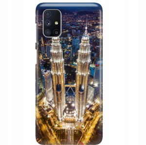 Etui Do SAMSUNG M51 Ochronne Podróże Zabytki Wzory