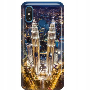 Etui Do XIAOMI Mi 8 Ochronne Podróże Zabytki Wzory