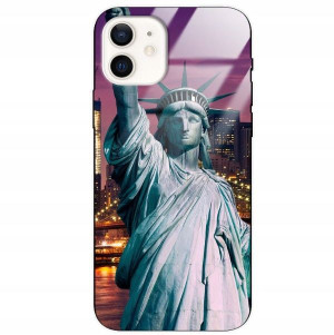Etui Glass Do IPHONE 12 Podróże Świat Wiele Wzorów
