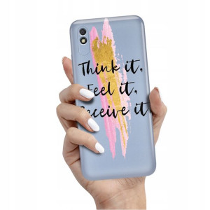 Etui Metalic Niebieski do XIAOMI REDMI 9i Wzory
