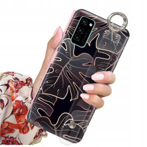 ETUI PASEK do HUAWEI HONOR V30 PRO Kwiaty Wzory