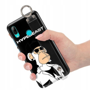 Etui Pasek do HUAWEI Y7 2019 Bearbrick Misie Wzory