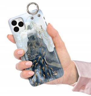 ETUI PASEK do iPHONE 11 PRO Glamour Pióra Wzory