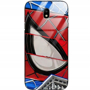 Etui Glass Do SAMSUNG J7 2017 Podróże Świat Wzory