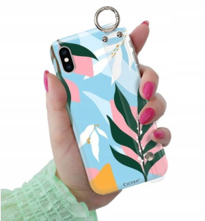 ETUI PASEK do iPHONE XS Kwiaty Damskie Dużo Wzorów
