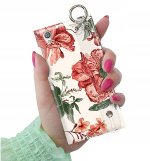 ETUI PASEK do SONY XPERIA L1 Kwiaty Damskie Wzory