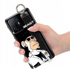 Etui Pasek do XIAOMI 11T 5G Bearbrick Misie Wzory