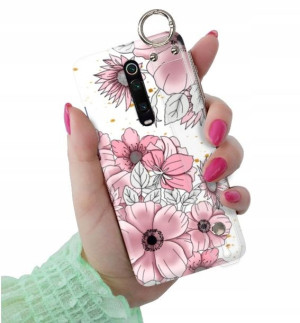 ETUI PASEK do XIAOMI Mi 9T Kwiaty Damskie Wzory