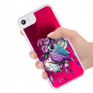 Etui Piasek Sand RÓŻOWY do iPHONE SE2/ SE3 Wzory