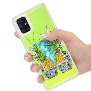 Etui Piasek Sand ZIELONY do SAMSUNG M51 Mix Wzory