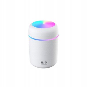 Nawilżacz powietrza - dyfuzor do olejków - USB biały (2 W)