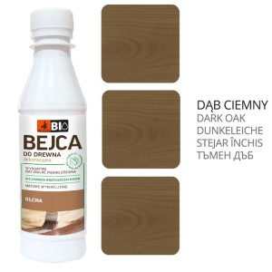 Bejca Do Drewna BIO DEKORACYJNA DĄB CIEMNY 200ml Dragon