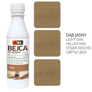 Bejca Do Drewna BIO DEKORACYJNA DĄB JASNY 200ml Dragon