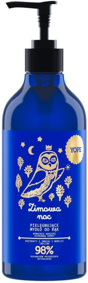 Mydło w płynie do rąk Zimowa Noc 500 ml Yope - naturalne pielęgnujące