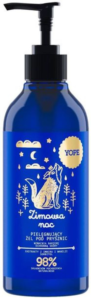 Żel pod prysznic Zimowa Noc 400 ml Yope - naturalne pielęgnujący