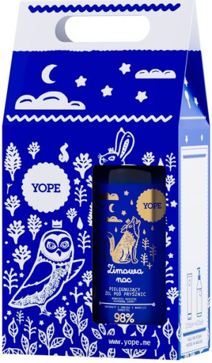 Zestaw Zimowa Noc żel pod prysznic + balsam do ciała Yope - naturalne kosme