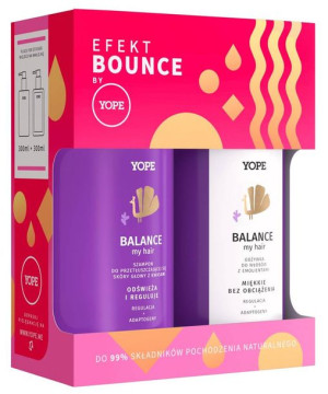 Zestaw Yope Balance Regulujący szampon + odżywka do włosów - naturalne kosm